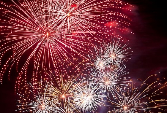 Les feux d'artifice